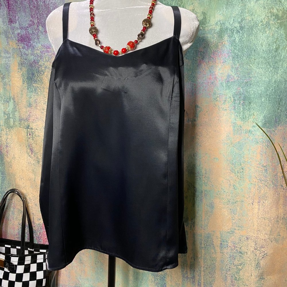 📌Working Classics Basic Piece - Satin Top - Picture 6 of 8